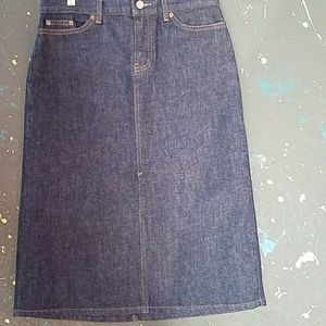 Gap jeans denim skirt